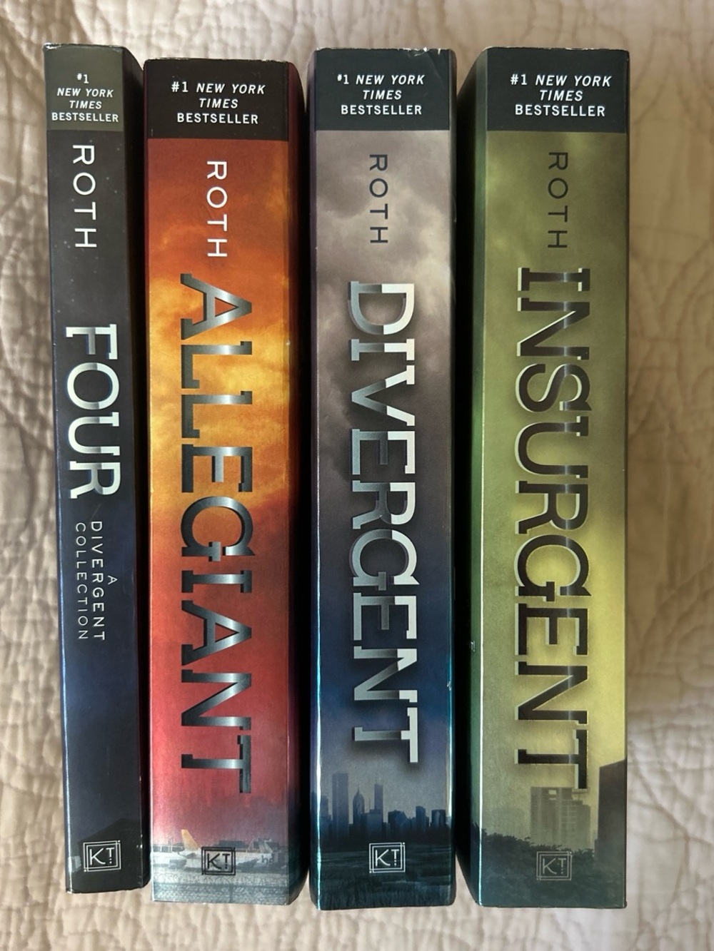 Divergent Series Paperback Book Set By Veronica Roth